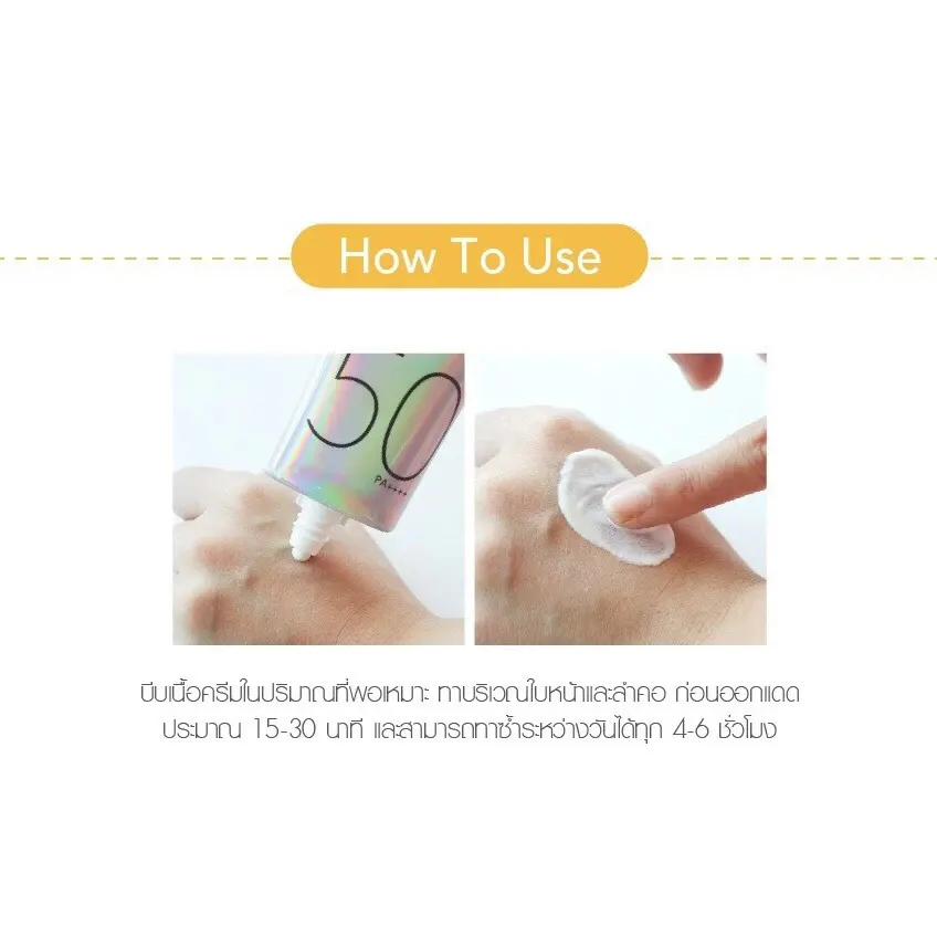 Cathy Doll กันแดดฟลูอิด เนื้อบางเบา เกลี่ยง่าย ซึมไว SPF50 PA++++ 40 มล.